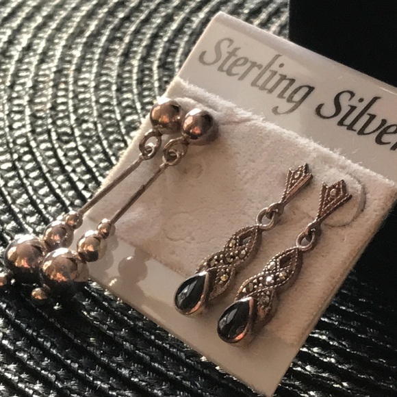 Sterling Silver Earrings NWT - Picture 2 of 6